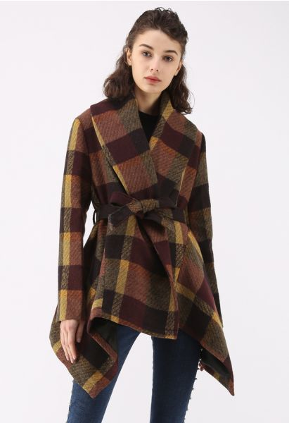 Prairie Rabato Manteau prune