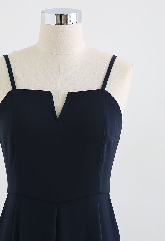 Eternal Neatness Cami Jumpsuit en bleu marine