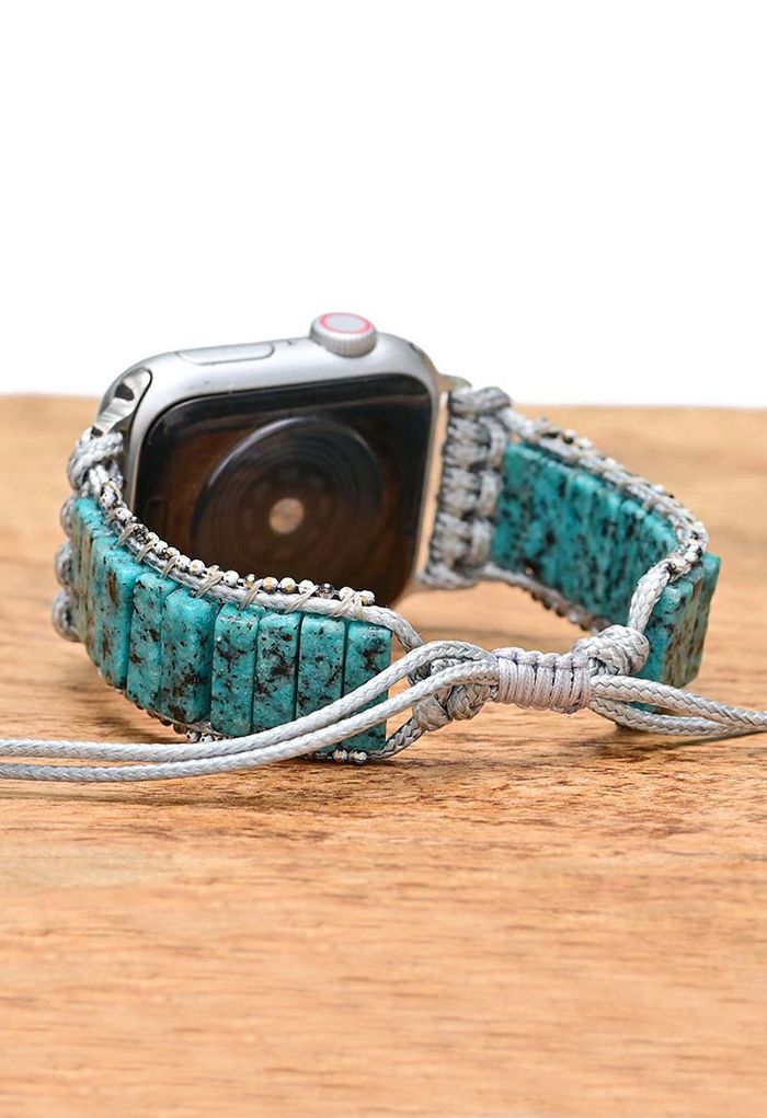 Bracelet de montre en pierre turquoise Simplicity