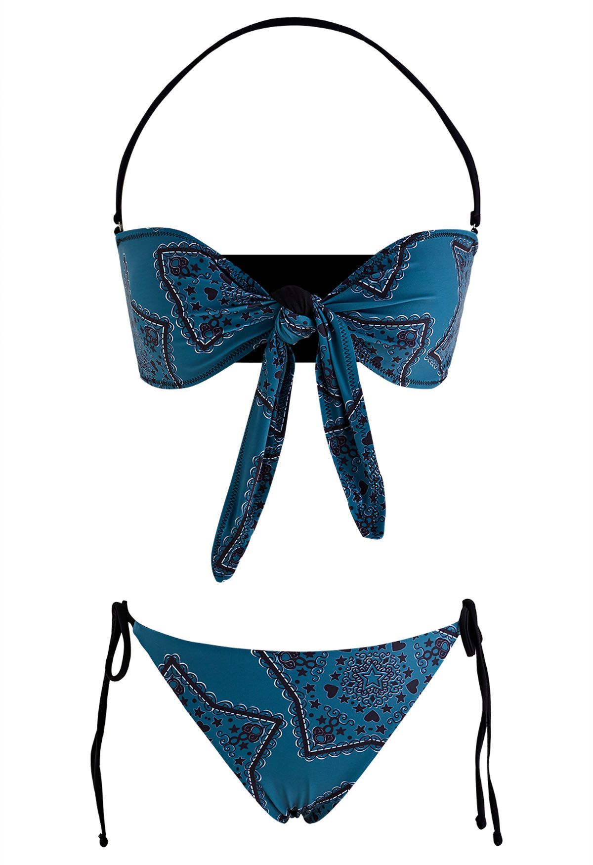 Ensemble de bikini noué à nouer Bohemia