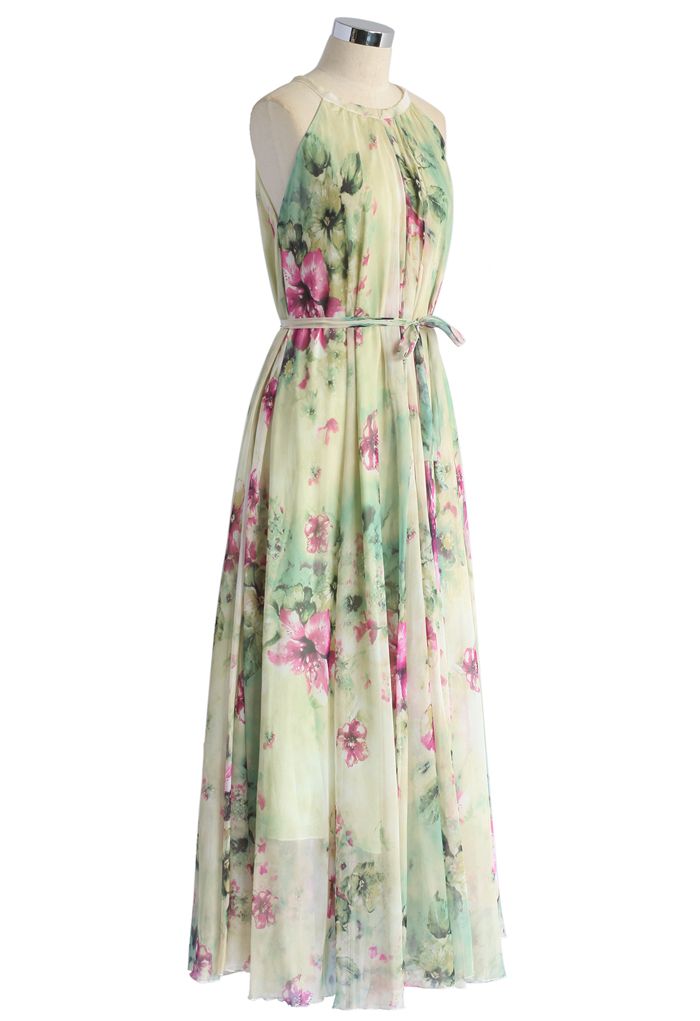 Berceuse du Fleur Robe Longue