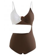 Maillot de bain O- Anneau Bicolore Camisole