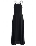 Magnifique mouvement Maxi Cross Back Back en noir